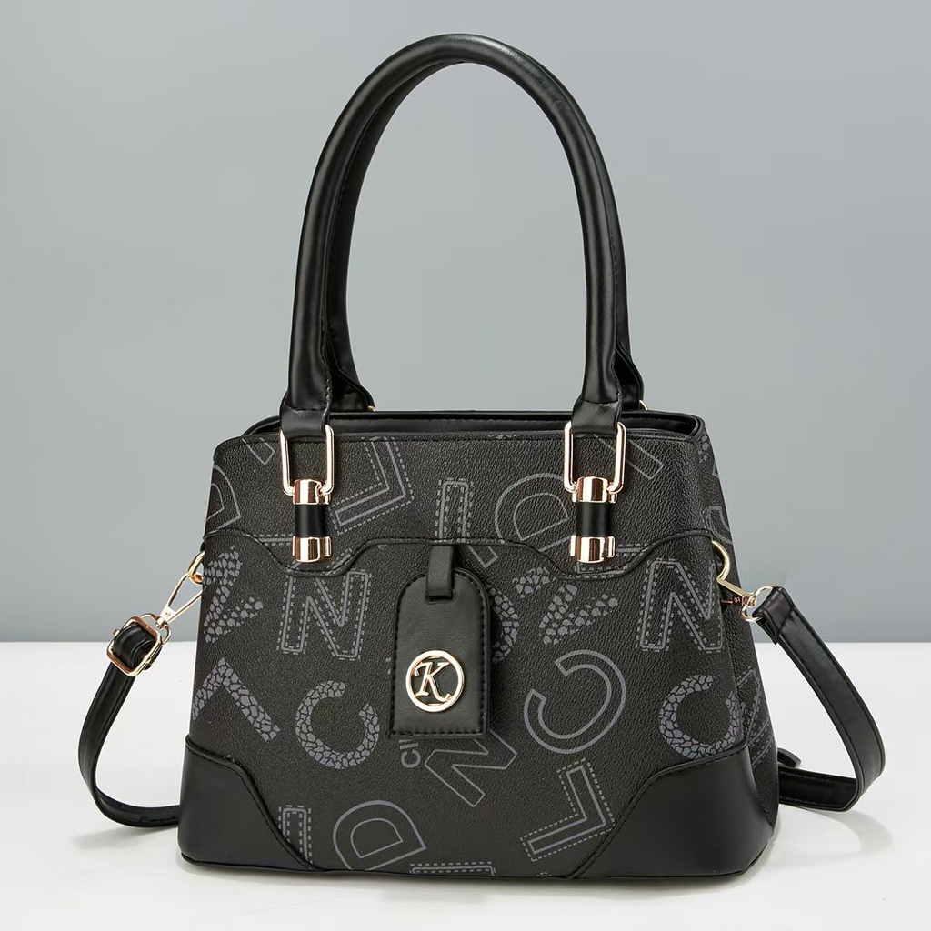 [HFS-84 BLK] HFS-84  Ladies Shoulder Bags  (Black)