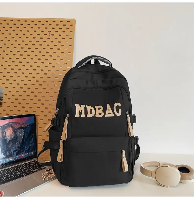 [717BLK] Back Pack 717 BLACK